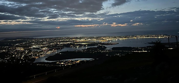 Santander y su bahía desde Peña Cabarga